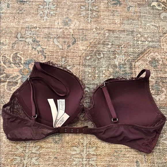 Victoria’s Secret • 36B Dream Angels Push Up Bra in Burgundy - Picture 5 of 6